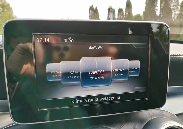 Mercedes-Benz Klasa C cena 112900 przebieg: 121000, rok produkcji 2018 z Myszków małe 781